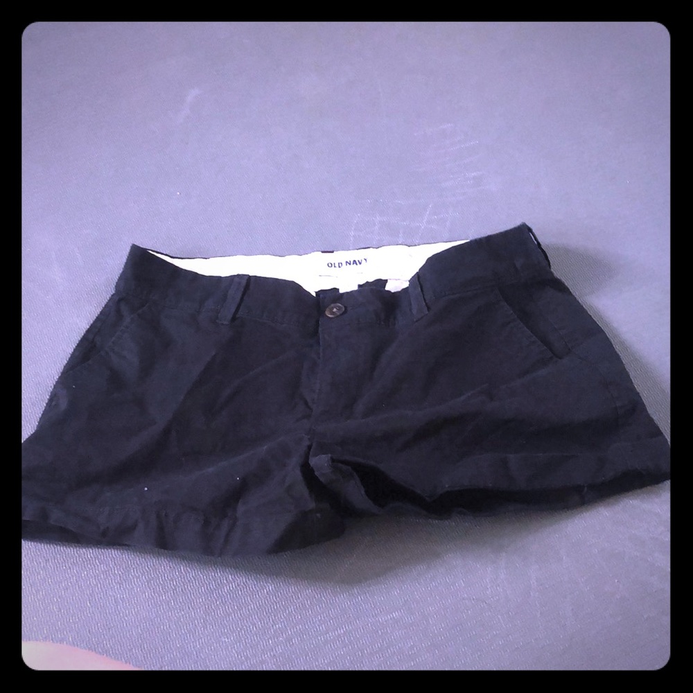 Black shorts